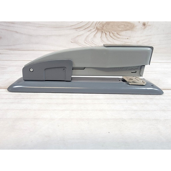 Vintage Swingline 415 Office Stapler Tacker Gray Made in USA - Picture 7 of 13